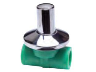 Rubinetto a vitone con cappuccio in ppr - ø mm.25x3/4' - con cappuccio, in PPR