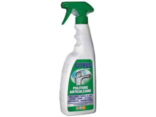 Citrus brillantante e disincrostante - ml.750 - anticalcare, pulisce e brillanta superfici in acciaio, rame, ottone, box doccia e rubinetterie, elimina i residui calcarei de...