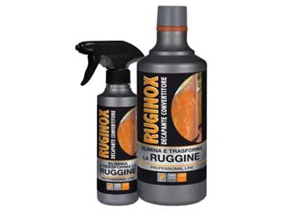 Convertiruggine ruginox - ml.250 spray - può essere utilizzato come decapante della ruggine con una azione immediata, oppure come un trattamento che converte la ruggi...