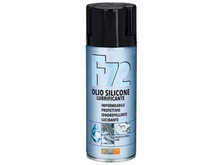 Olio di silicone spray f72 - ml.400 - lubrificante, protettivo, impermeabilizzante, idrorepellente e lucidante, è un eccezionale lubrificante multiuso a base di ol...