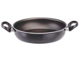 Tegame 2 manici firenze - cm.30 - rivestimento con sistema d’applicazione con triplo strato di superficie antiaderente, thermopoint: indicatore di calore, indi...