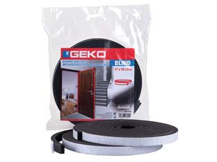 Parafreddo guarnizione pvc antiaderente per porte blindate - mm.17x10, lungh. mt.8 - in busta - particolarmente indicata per porte pesanti come blindate, cancelli di ferro e serrande, di rapida e facile applicazione