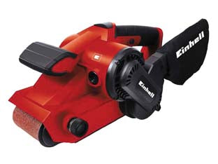 Levigatrice a nastro mm.75 800w (tc-bs 8038) - 800w di potenza, tensione 230v / 50Hz, velocità di rotazione 380 g/min., platorello mm.75x142, dimensione nastro mm.75x533,...