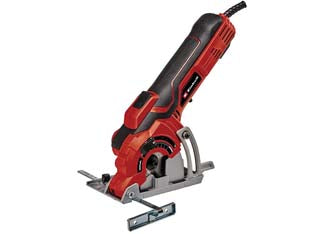 Mini sega circolare lama Ø mm.89 600w (tc-cs 89) - 600w di potenza, tensione 230v / 50Hz, velocità di rotazione 7.200 g/min., lama ø mm.89, profondità di taglio mm.27, profon...