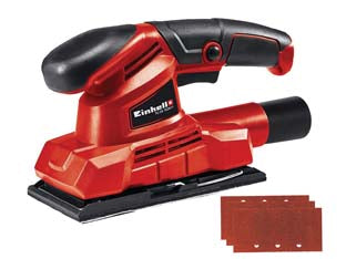 Levigatrice orbitale 150w (tc-os 1520/1) - 150 w di potenza, tensione 230v / 50Hz, numero oscillazioni 24.000 al minuto, oscillazione ø mm.2, platorello mm.187x90, di...