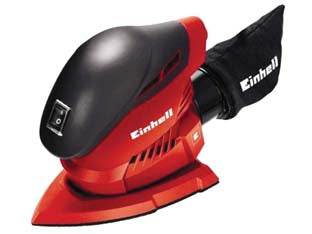 Levigatrice orbitale 100w (th-os 1016) - 100 w di potenza, tensione 230v / 50Hz, numero oscillazioni 24.000 al minuto, oscillazione ø mm.1,6, dimensioni carta abras...