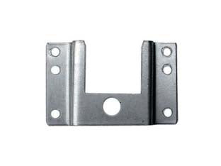 Supporto a cassonetto per avvolgibili - mm.86x54h. - in ferro zincato, per cuscinetto quadro ns. cod.360197