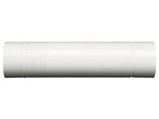 Tubo porcellanato per stufe a legna bianco ala smalto classic - ø mm.150x1000h. - tubo per stufe a legna realizzato con la metodologia dell’aggraffatura e successivamente rivestiti, sia all’interno che all’e...