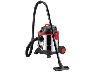 Aspirapolvere e liquidi lt.20 1300w - 220/240V, 50/60Hz, 1300W, adatto per solidi e liquidi, serbatoio in acciaio inox capacità lt.20, aspirazione =16kpa, flusso...