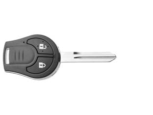 Cover chiavi per auto nissan nsn14rs2 - NSN14RS2 - 2 bottoni - permette di riutilizzare la parte elettronica della chiave originale in caso di rottura o danneggiamento della parte meccanic...