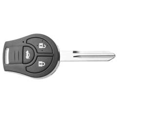 Cover chiavi per auto nissan nsn14rs8 - NSN14RS8 - 3 bottoni - permette di riutilizzare la parte elettronica della chiave originale in caso di rottura o danneggiamento della parte meccanic...