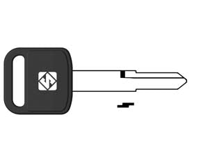 Chiavi per auto kymko kym3ap - KYM3AP - in ottone nichelato