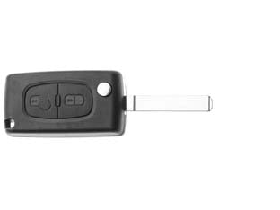 Cover chiavi per auto citroen peugeot va2brs2 - VA2BRS2 - 2 bottoni - permette di riutilizzare la parte elettronica della chiave originale in caso di rottura o danneggiamento della parte meccanic...