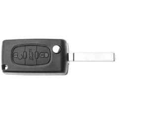 Cover chiavi per auto citroen peugeot va2brs8n - VA2BRS8N - 3 bottoni - permette di riutilizzare la parte elettronica della chiave originale in caso di rottura o danneggiamento della parte meccanic...