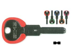 Chiavi punzonate per cilindri agb agb5dz - AGB5DZ silky 5 colori assortiti - per cilindri di sicurezza