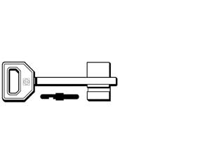 Chiavi doppia mappa fiam fqn - FQN - in ottone nichelato