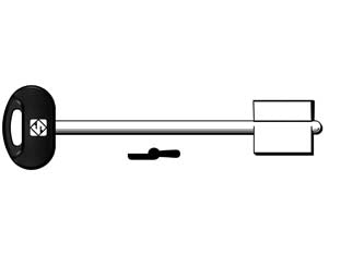 Chiavi doppia mappa mottura 5mt18bp - 5MT18BP - in ottone nichelato