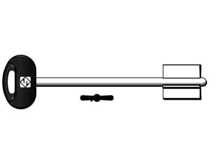 Chiavi doppia mappa mottura 5mt19bp - 5MT19BP - in ottone nichelato
