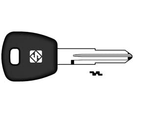 Chiavi auto look a-like porta transponder hon58rte - HON58RTE - per auto HONDA design testa chiave identica all'originale, utilizzabile con trasponder GTI (non fornito)