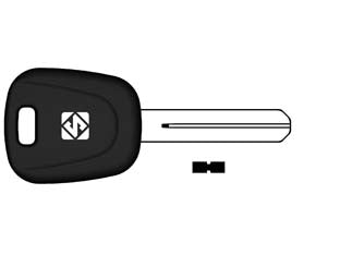 Chiavi auto look a-like porta transponder hon77te - HON77TE - per auto HONDA design testa chiave identica all'originale, utilizzabile con trasponder GTI (non fornito)