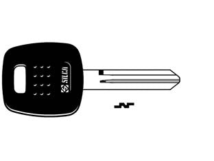 Chiavi auto look a-like porta transponder nsn19te - NSN19TE - per auto NISSAN design testa chiave identica all'originale, utilizzabile con trasponder GTI (non fornito)