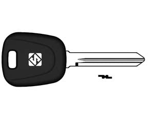 Chiavi auto look a-like porta transponder sz18rte - SZ18RTE - per auto SUZUKI design testa chiave identica all'originale, utilizzabile con trasponder GTI (non fornito)