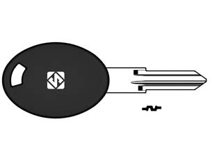 Chiavi auto look a-like porta transponder tat1te - TAT1TE (SU ORDINAZIONE) - per auto TATA design testa chiave identica all'originale, utilizzabile con trasponder GTI (non fornito)