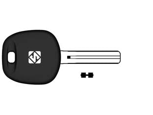 Chiavi auto look a-like porta transponder toy48bte - TOY48BTE - per auto TOYOTA design testa chiave identica all'originale, utilizzabile con trasponder GTI (non fornito)