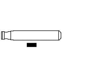 Chiavi per testa flip a inserto va6ch - VA6CH - per auto CITROEN PEUGEOT, in ottone nichelato