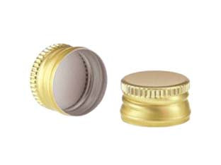 Tappo a vite prefilettato in metallo per dame - mm.35 - colore oro