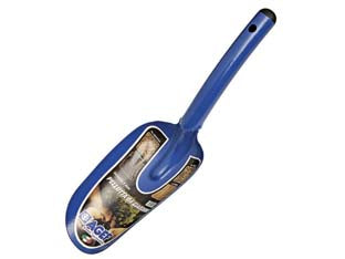 Trapiantatore pellotta da giardino in acciaio verniciato - cm.12x7,5x43 kg.0,40 - ideale per pellet, corteccia, sabbia e terriccio