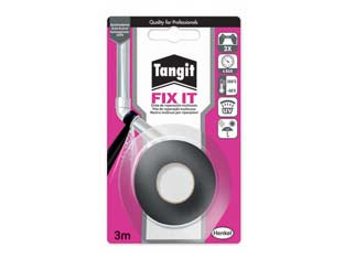 Tangit nastro multiuso fix-it in blister - mt.3 - in blister, nastro multiuso auto-agglomerante per tutte le perdite sia in interni che in esterni, resiste fino a 4 bar di pre...