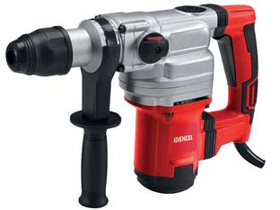 Tassellatore demolitore rotativo 3 funzioni sds-max 1050w - 1050W di potenza, tensione 220-240V / 50Hz, 3 funzioni: rotazione, percussione, combinata, velocità 0/480 giri/min., numero...