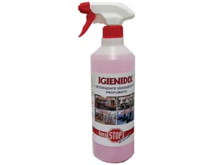 Igienidix detergente igienizzante pronto alluso - ml.750 - garantisce la pulizia ed un elevato standard di igiene su tutte le superfici trattate grazie alla sua base alcolica e alla pr...