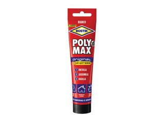 Polymax original express bianco - gr.165 - in blister, colla di montaggio e colla sigillante di prima qualità, super rapida e con elevata tenuta finale, ideale per l'in...