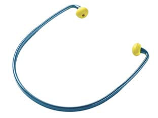 Tappo auricolare in schiuma di poliuretano con archetto snr 20 - protezione da livelli di rumore elevati, attenuazione indice SNR 20, archetto in polietilene, inserti in schiuma di poliureta...