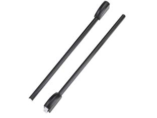 Prolunghe di chiusura alto/basso per maniglioni fast 07063 61 - (07063610) - coppia scrocchi autobloccanti per chiusura alto/basso, ambidestra, carter in alluminio/lega di alluminio verniciato, scrocco ...