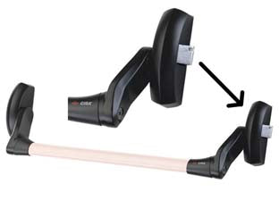 Maniglioni antipanico da applicare fast push 59001 - (59001100) - scrocco laterale autobloccante, carter in alluminio/lega di alluminio verniciato, scrocco autobloccante in lega di alluminio,...