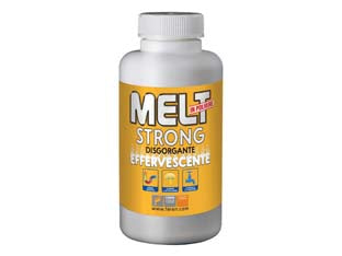 Melt strong disgorgante in polvere - gr.600 - libera i blocchi, mantiene pulite le tubature, elimina i cattivi odori e scongela le tubature, miscela di 3 diverse polveri a...