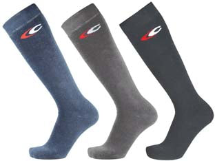 Calza baden lunga - tg.36-38 - navy - calza termica interamente imbottita in cotone, rinforzata con il nylon per una migliore resistenza nel tempo, punta e tallone...