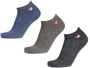 Calza torques extra corta - tg.36-38 - antracite - calza estiva in cotone, la zona del dorso è in una speciale trama a fori aperti che aumenta la traspirabilità, rinforzata con...