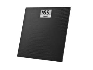 Bilancia pesapersone elettronica bp20 kg.150 vetro nero - vetro nero - piattaforma in vetro temprato, dsplay LCD a cifre digitali (mm.72x30), misurazione gr.100/kg.5 -accensione automatica e auto...