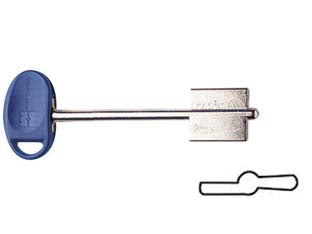 Chiavi originali mottura doppia mappa 92106 - (92106BLUC) - chiave non cifrata, per serie 20, 50, 64, 65.563/564 esclusi gli articoli 20.501/511