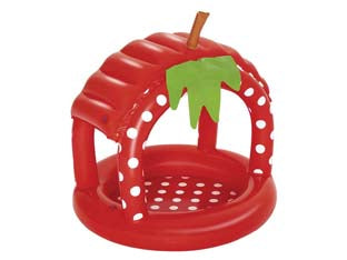 Piscina gonfiabile very berry per bambini +2 anni - ø cm.91x91 - (art.52387) - con toppa di riparazione inclusa