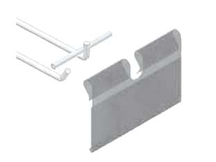 Targhetta portaprezzo per ganci barre universali - mm.75x40 - Nessuna Descrizione per questo prodotto
