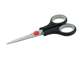 Forbice multiuso con inserti soft touch 2242 - cm.14 - lama in acciaio inox, impugnatura in polipropilene con inserti soft touch