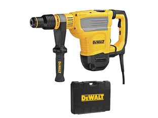 Martello demoperforatore sds-max 1350w 10,5j (d25614k-qs) - 1350w di potenza, 10.5J, velocità a vuoto 190-380 g/m, percussioni al minuto 1450-2900, ideale per forature in muratura e c...