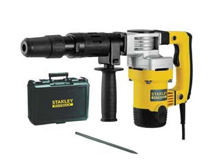 Martello demolitore scalpellatore sds-max 1010w 8.5j (sfmeh 220k-qs) - 1010w di potenza, attacco sds-max, blocco interruttore, grilletto a due dita, velocità a vuoto 0-600 g/m, numero percussion...