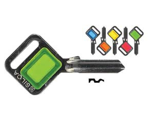 Chiavi per cilindri universal 5 spine piccole ul058fz - UL058FZ DX taggy 5 colori assortiti - in ottone