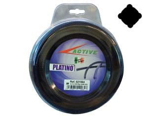 Filo nylon platino quadro viola per decespugliatori - ø mm.3,3 - blister mt.45 - filo che grazie alle sue eccezionali caratteristiche in termini di resistenza e di durata si posiziona come un prodotto veram...